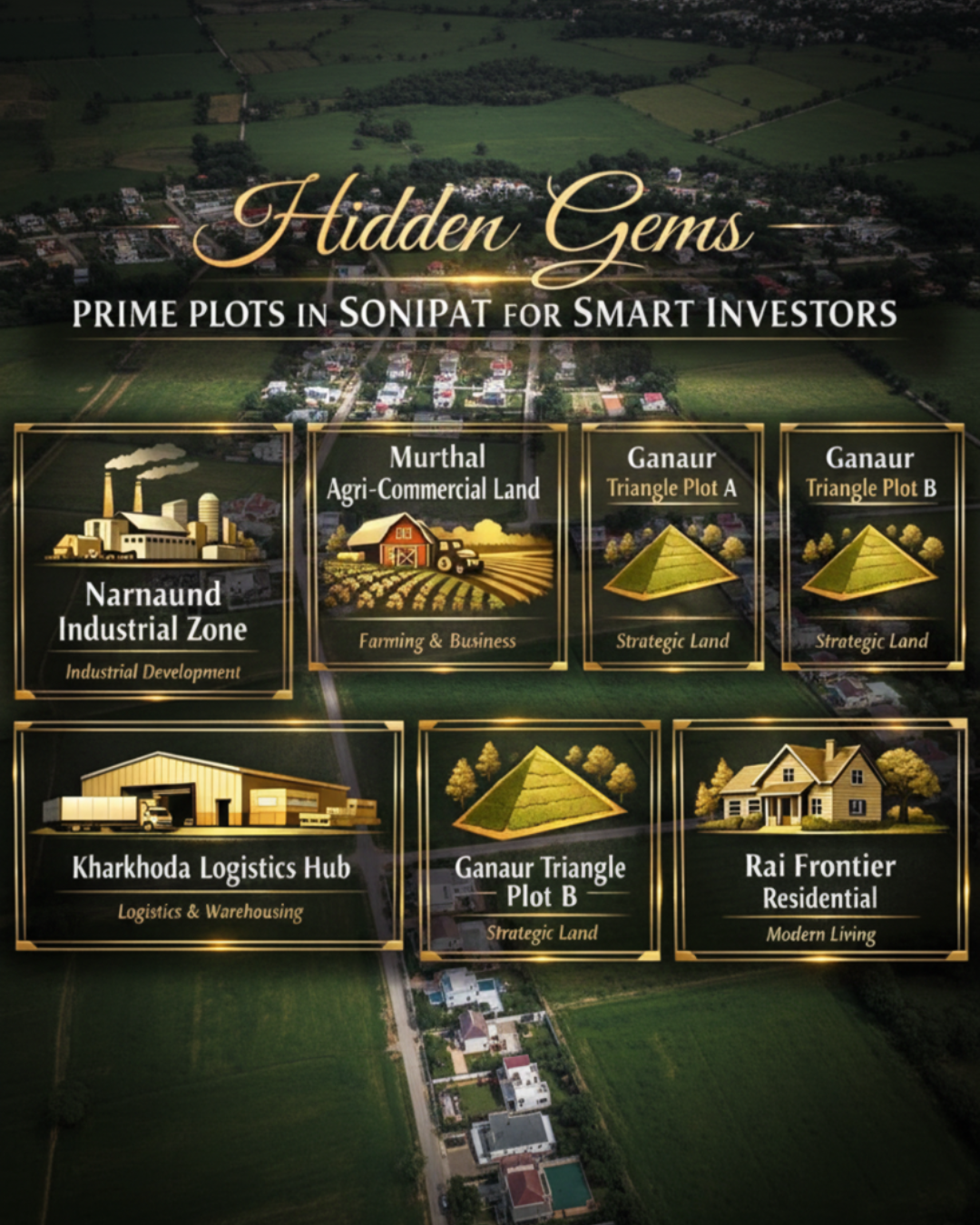 7 Hidden Gems :Prime Plots in Sonipat