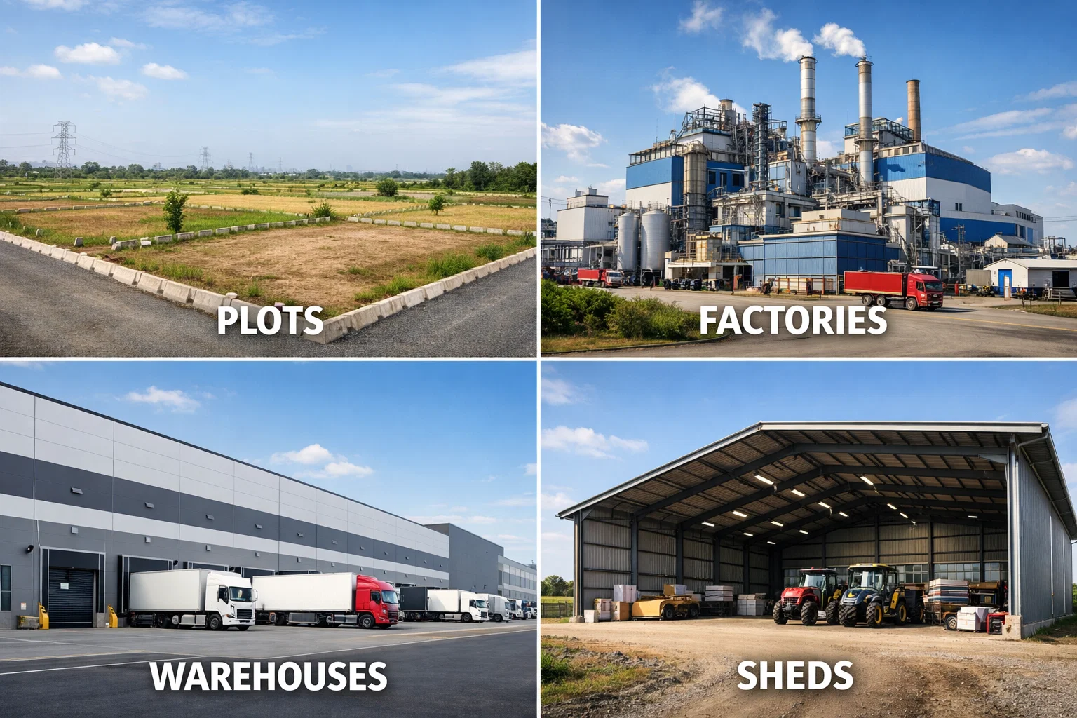 Sonipat Industrial Property types