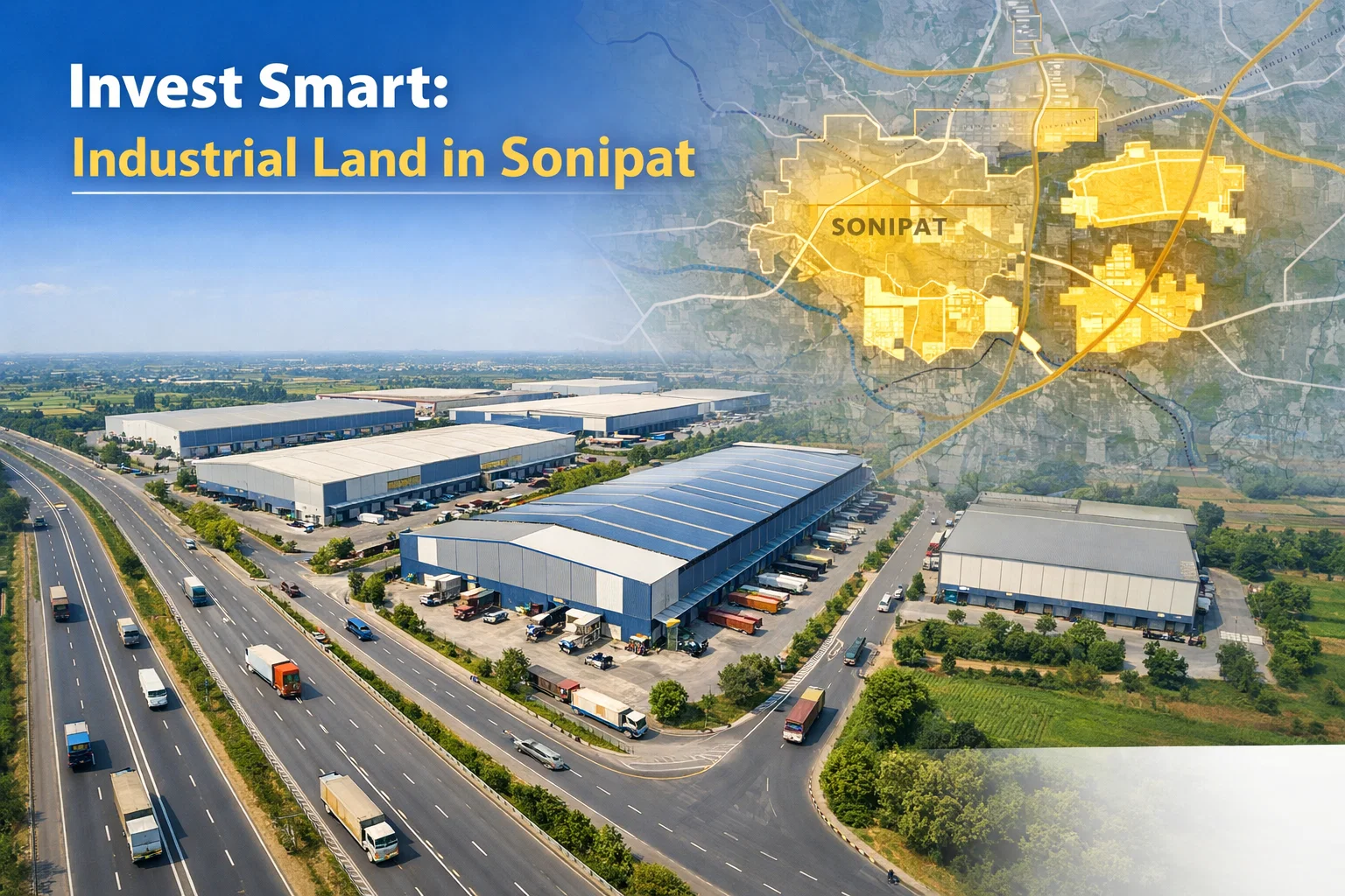 Industrial Land Investment in Sonipat :Complete Buyer's Guide 