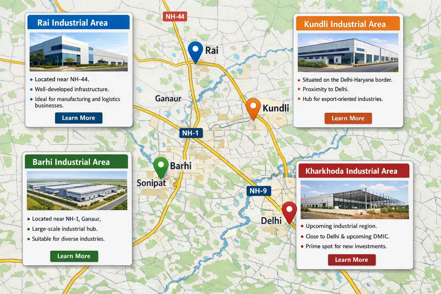 Industrial Map Overview