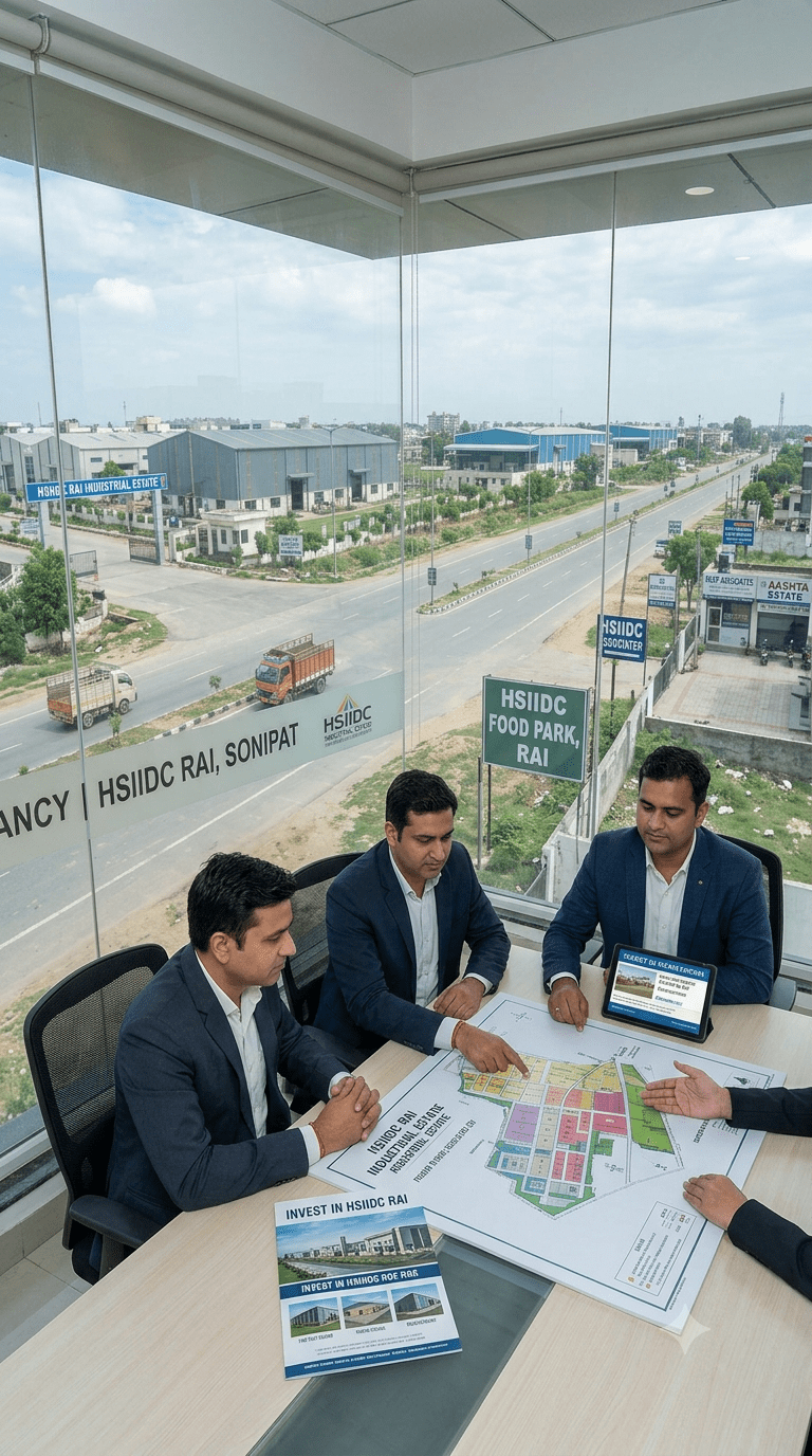 property consultant in HSIIDC rai
